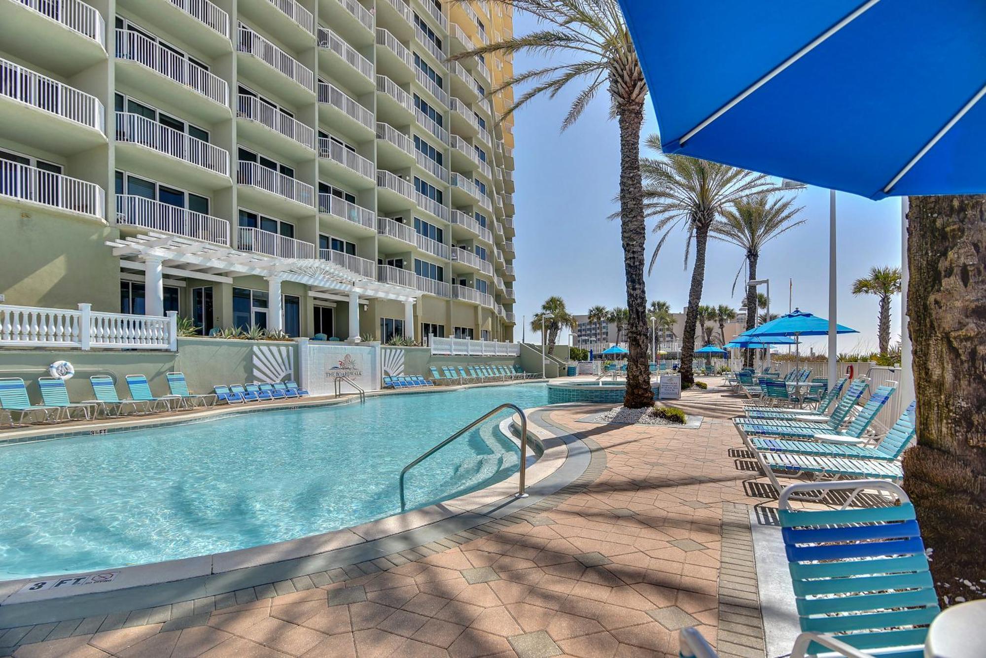 Boardwalk Beach Resort #604 By Book That Condo Panama Stadt Exterior foto